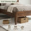 Structure de lit plateforme en bois massif Averin-189313984-189313985