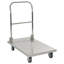 Chariot à plateforme pliable en acier inoxydable