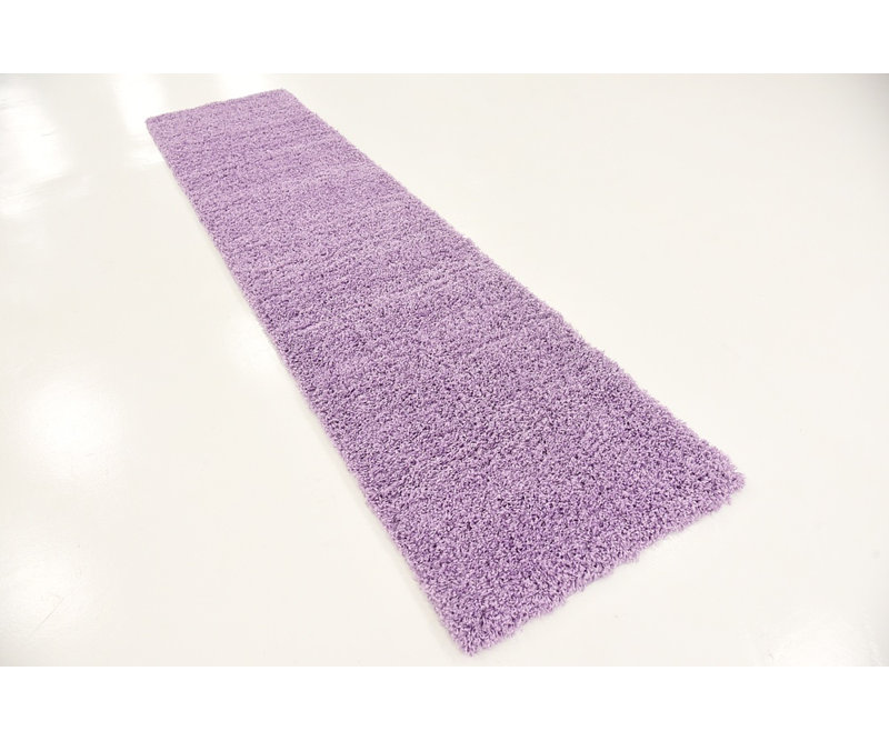 Tapis lilas Angelina, Tapis de couloir 2 pi 7 po x 10 pi