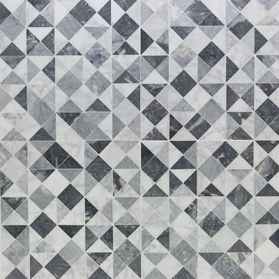 Charisma 12" x 12" Marble Random Mosaic Wall & Floor Tile