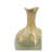 Multicolor Reactive Glazed Ceramic Vase, 5.5" x 4.5" x 10.8"