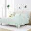 Ensemble de draps pour lit en microfibre brossée de 6 pièces Simply Soft-24746560-99485492