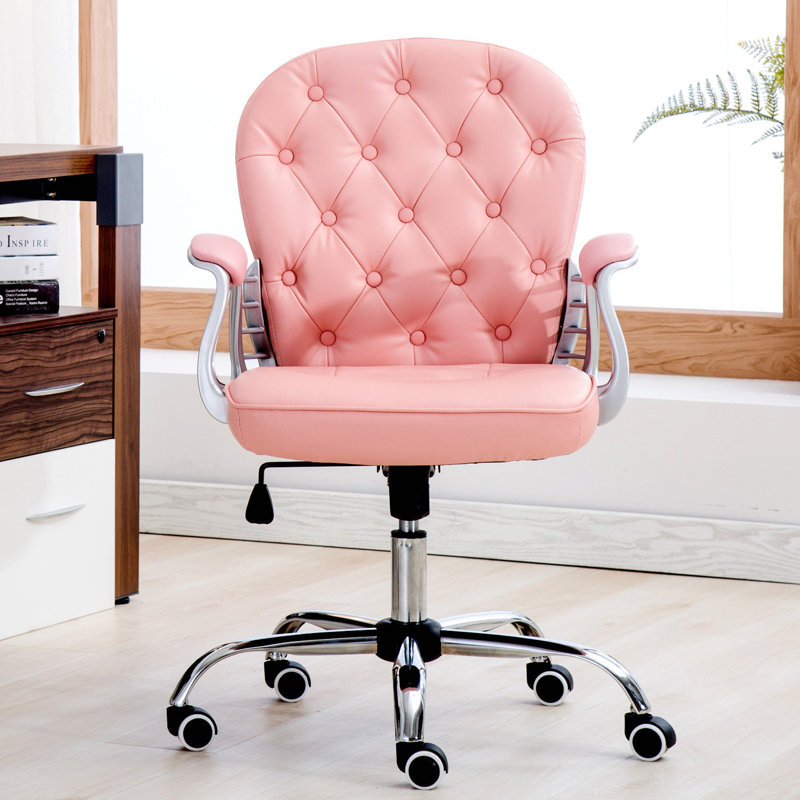 Criner Office Chair, Pink
