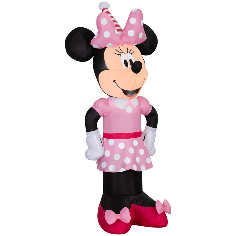 Airblown-Minnie avec chapeau de fête