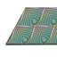 Tapis vert/gris à motifs-1752853103