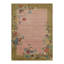 Art Deco Hand Knotted Wool Floral Area Rug-834847000