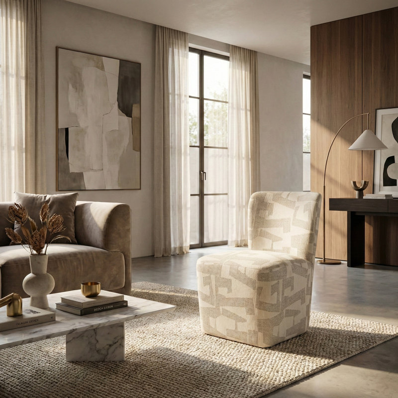 Chaise Lorain, Beige