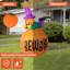 Décoration d'Halloween gonflable avec citrouille illuminée, décoration de fête d'Halloween