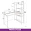 Darnecia L-Shaped Computer Desk with Power Outlet-768659095