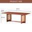 Table basse 47 po Mid-Century-981324349