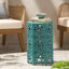 Table d'appoint en fer Eliana Sunburst-1367752701