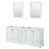 Blanc / chrome poli