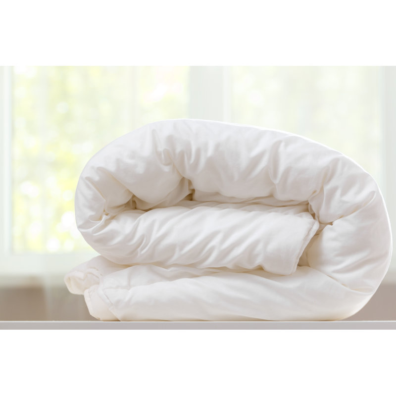 Heavyweight Comforter/Duvet Insert, Hypoallergenic, 100% Long Staple Cotton 300TC Duvet Insert, 500 GSM, Twin