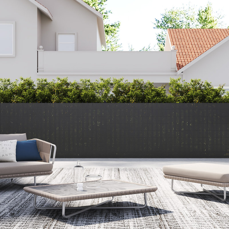PVC Lawn Edging, 100cm H x 300cm W x 0.16cm D