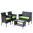 4 Piece Outdoor Patio Sofa Seat-109511784