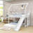 Sceinnker Kids Twin Over Full Bunk Bed-1006164515