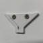 Fixtureisplays® Fixture quincaillerie de suspension pour cadre de photo 18531-BLANC