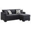 Canapé-lit modulaire rembourré Upholstered