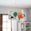 Brinley - Light White Drum Pendant