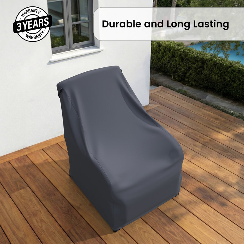 Brysten Powder Coated Steel Outdoor Lounge Chair Covers