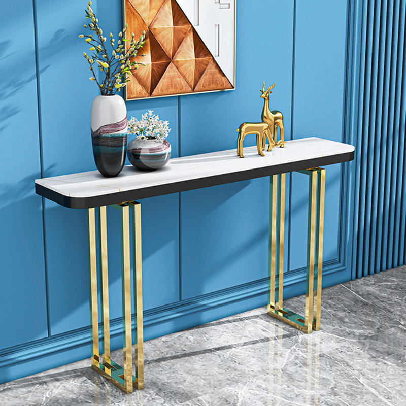Console légère, luxueuse et moderne, H 31,5 po x l 55,1 po x P 11,8 po