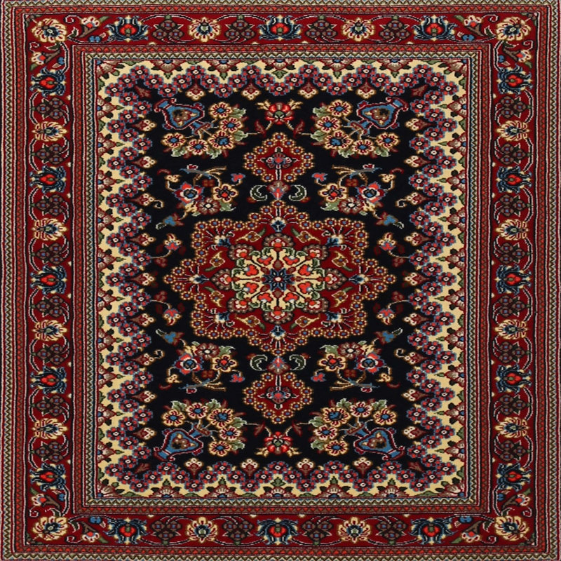 Oriental Indoor Rug, Square 7'