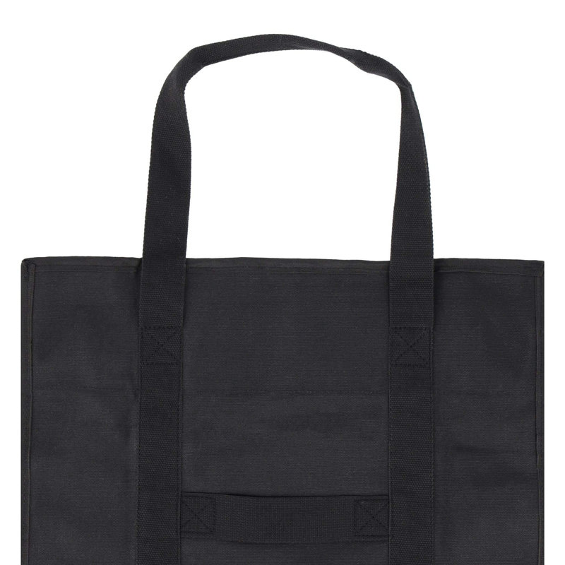 Toile transporteur de bois de chauffage, Noir