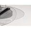 Adrey - Luminaire suspendu DEL 18 po - Noir mat - Lentille en acrylique sérigraphiée