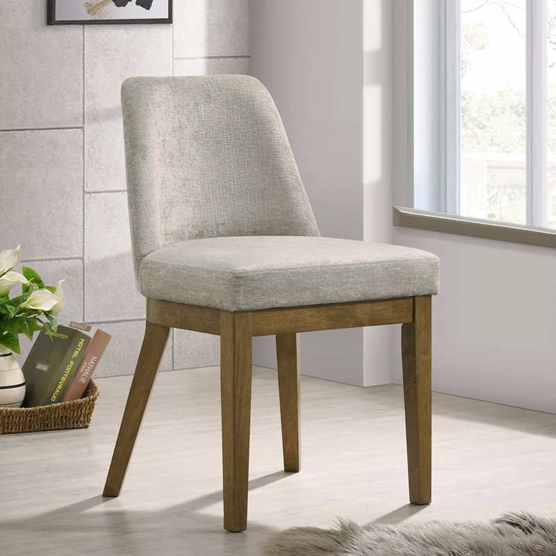 Chaise d'appoint rembourrée (ensemble de 2)