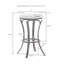 Tabouret de bar et de comptoir pivotant Irving-41669463