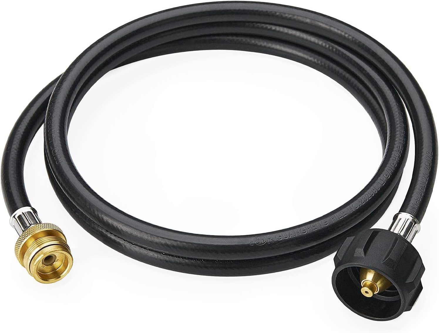 Bestfire Propane Line, 5ft Gas Hose Adapter, Propane Tank Hose With ...