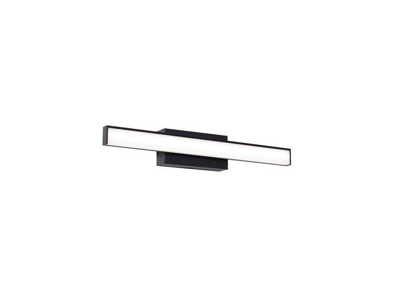 AFX TNYV1803LAJUDBK Tonya Applique murale à DEL de 18 po, circuit réglable, noire, Black