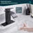 Single-Hole Single-handle Bathroom Faucet with Drain Assembly-80727071