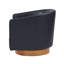 Chaise pivotante demi-tonneau Maisy Midnight