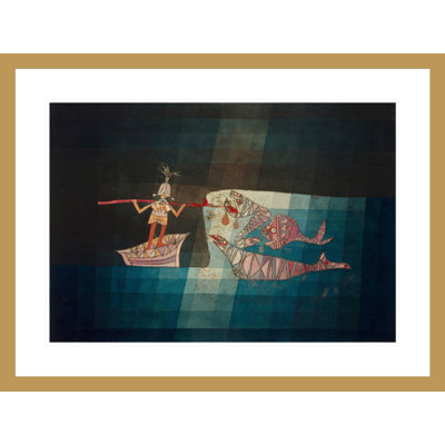 «Sinbad the Sailor» par Paul Klee, impression giclée sur cadre