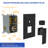 High Pressure 12 Inch Rain Shower System with Handheld Shower Head-62311831