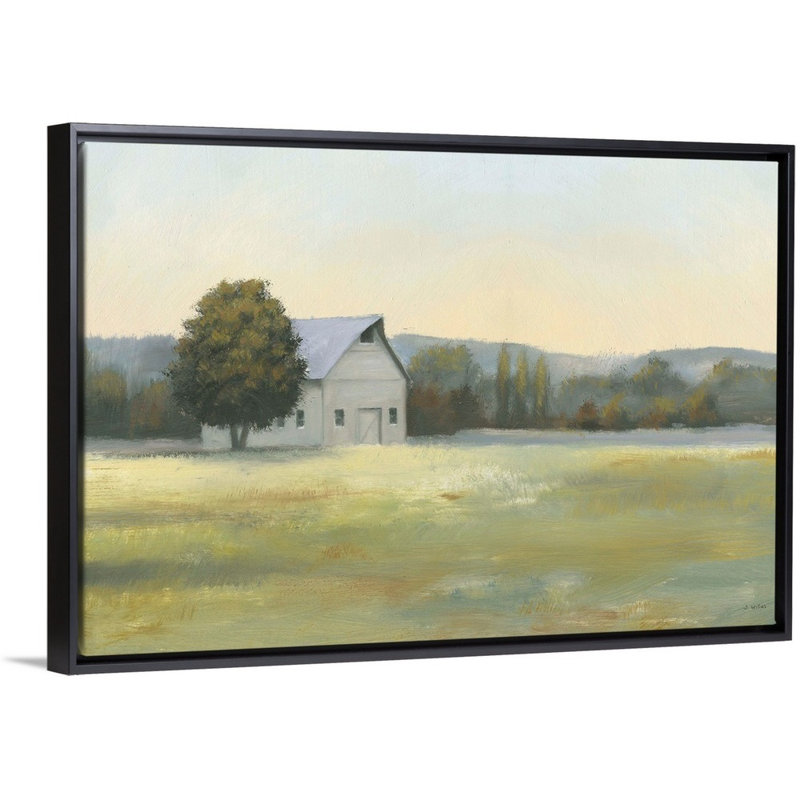 «Morning Meadows II» par James Wiens, reproduction d'art graphique sur toile, H 26 po x l 38 po x P 1,75 po