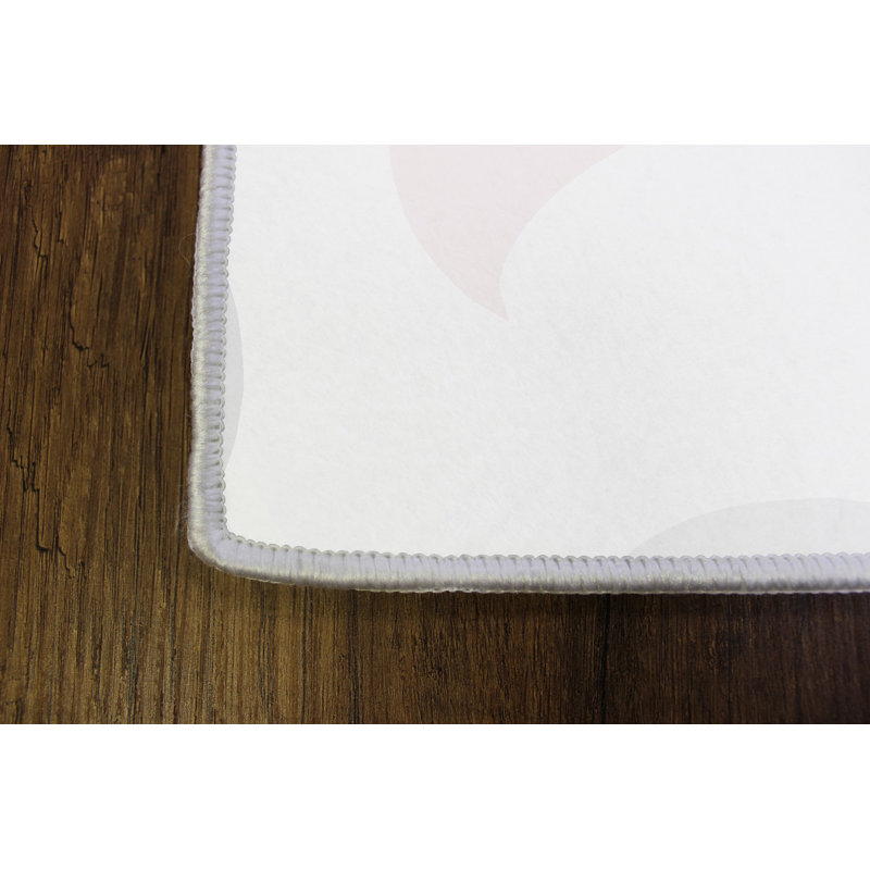 Soft Hall Carpet 2.6 x 4.9 Feet | 100% Polyester, 0.04 in Pile Height | Antibacterial, Non-Slip Underside | Woven with 3D Digital Printing | Machine Washable | Durable & Stylish for Entryways & Living Rooms