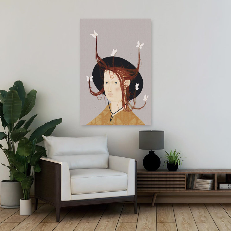 Art contemporain contemporain abstrait romantique, H 36 po x l 24 po