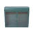 Army Green 2-Door Wall-Mounted Metal Storage Cabinet With Tempered Glass Doors & Shelves For Bathroom, Kitchen, Living Room & Office-545185111