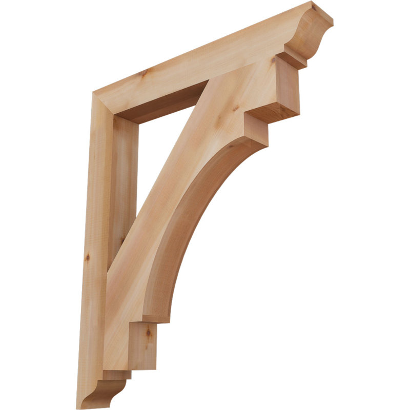 Support Merced, Sapin de Douglas, H 36 po x l 3,5 po x P 30 po