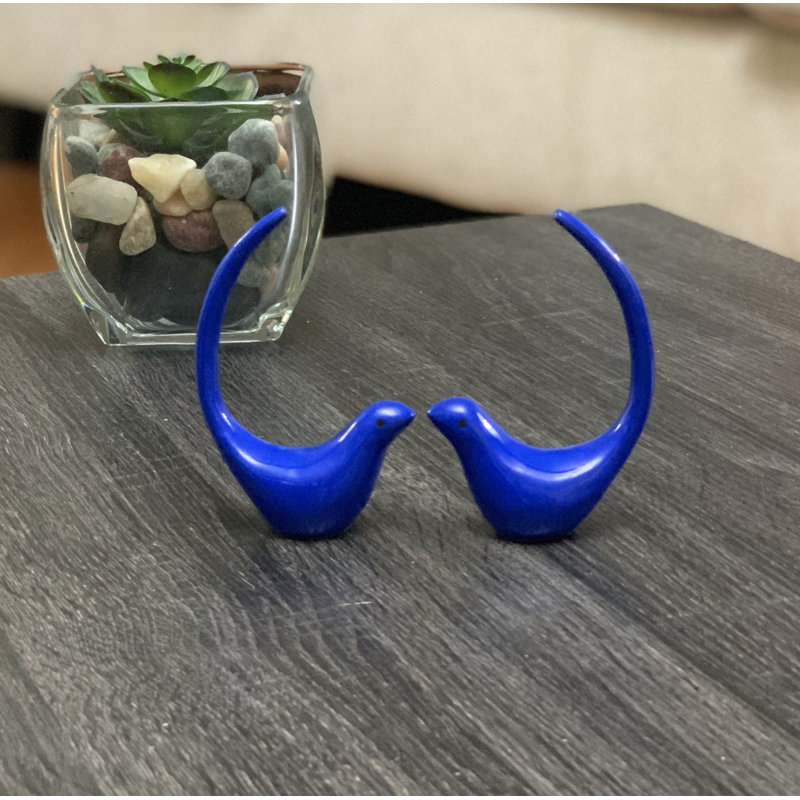 Metal Ring Holder, Blue