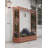 Wooden Elevated Garden Planter With Trellis-2005051797