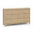 Alpine 6 Drawer Double Dresser-93782119
