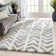 Arden Power Loom Teal/Grey Rug
