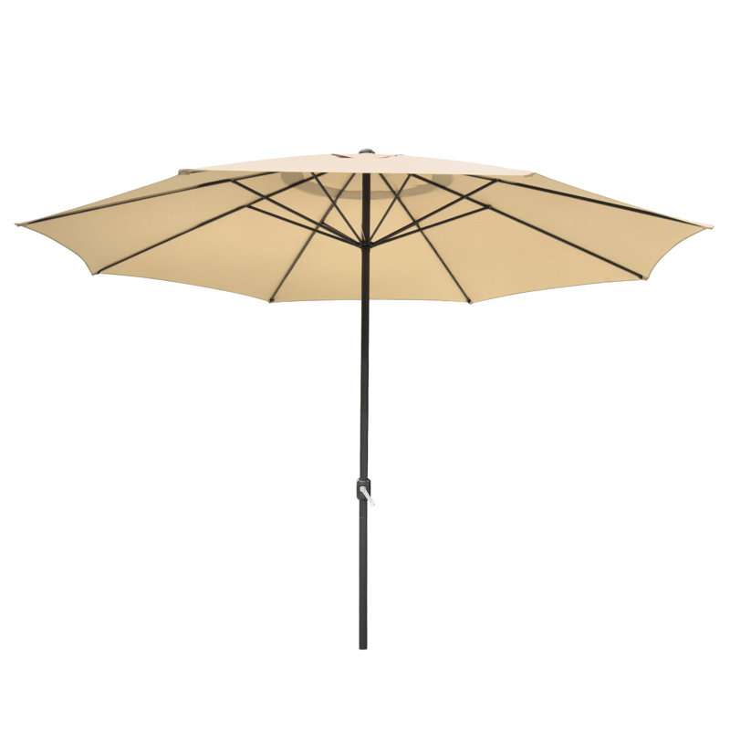 Parasol de marché 13 pi Lebron, Tanné