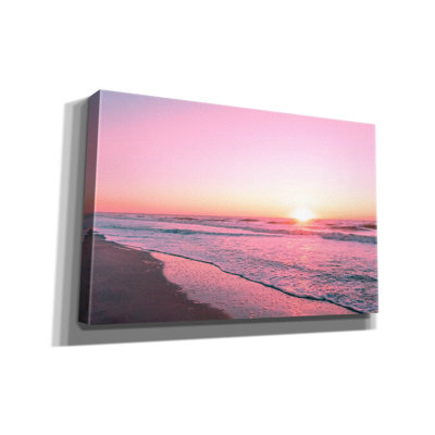  «Pink As Morning» par Life BeautifuLEE, art mural sur toile, 40 po x 26 po