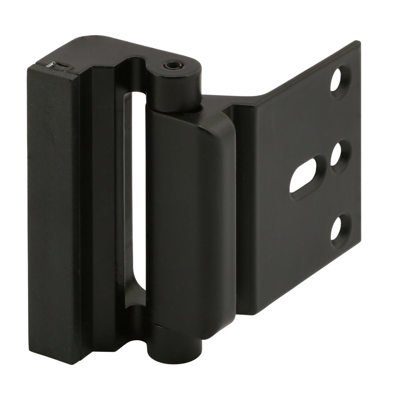 Serrure de porte haute sécurité Prime-Line, laiton massif, finition noir mat (paquet de 1)