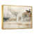Gold Floater Framed