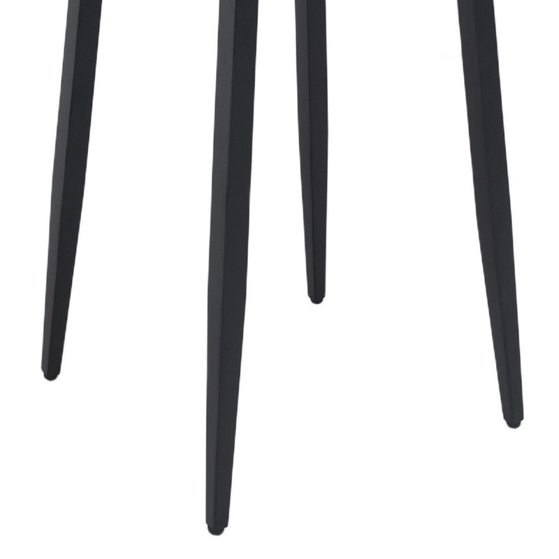 Table de bar d'extérieur carrée 35,4 po Modern Modern